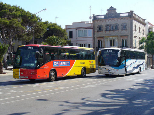 Minorca in autobus Minorca in autobus